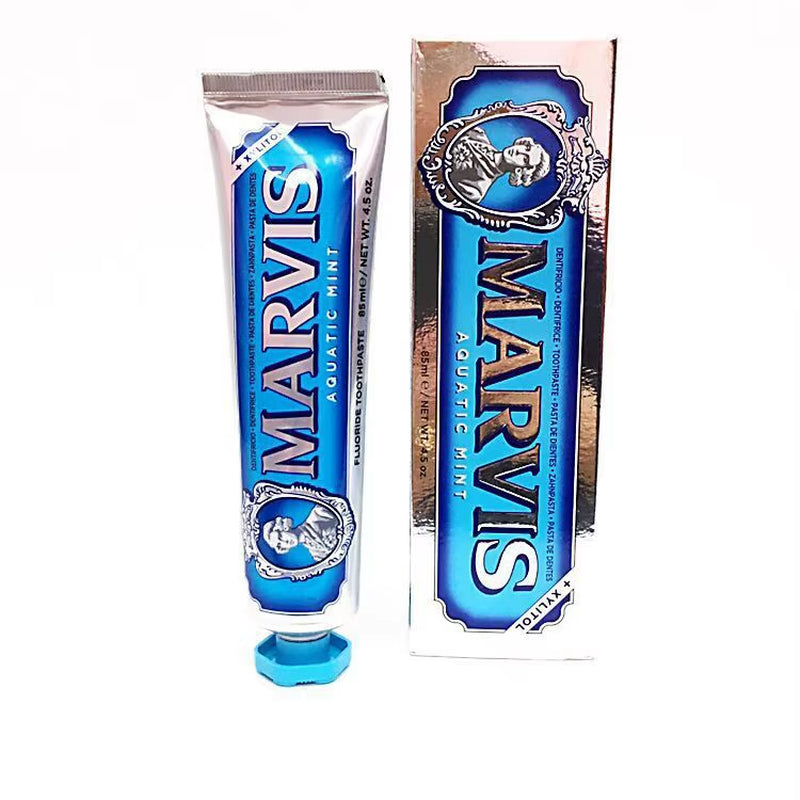 85Ml Italy Original Marvis Whitening Mint Freshen Breath and Remove Smoke Stains Toothpaste