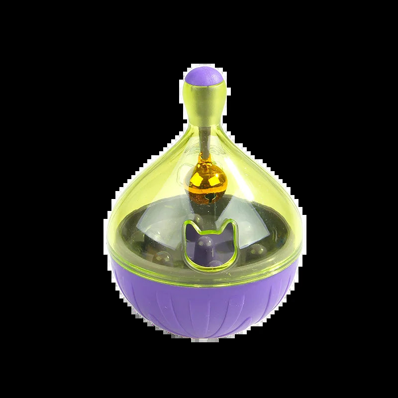Cat Mice Food Tumbler Cat Food Toy Ball Interactive Cat Food Feeder Leak Food Interesting Plastic Cat Food Dispenser Treat Toy
