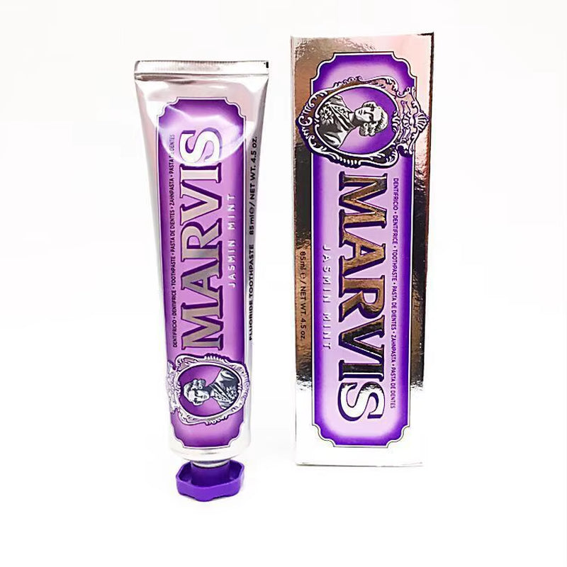 85Ml Italy Original Marvis Whitening Mint Freshen Breath and Remove Smoke Stains Toothpaste