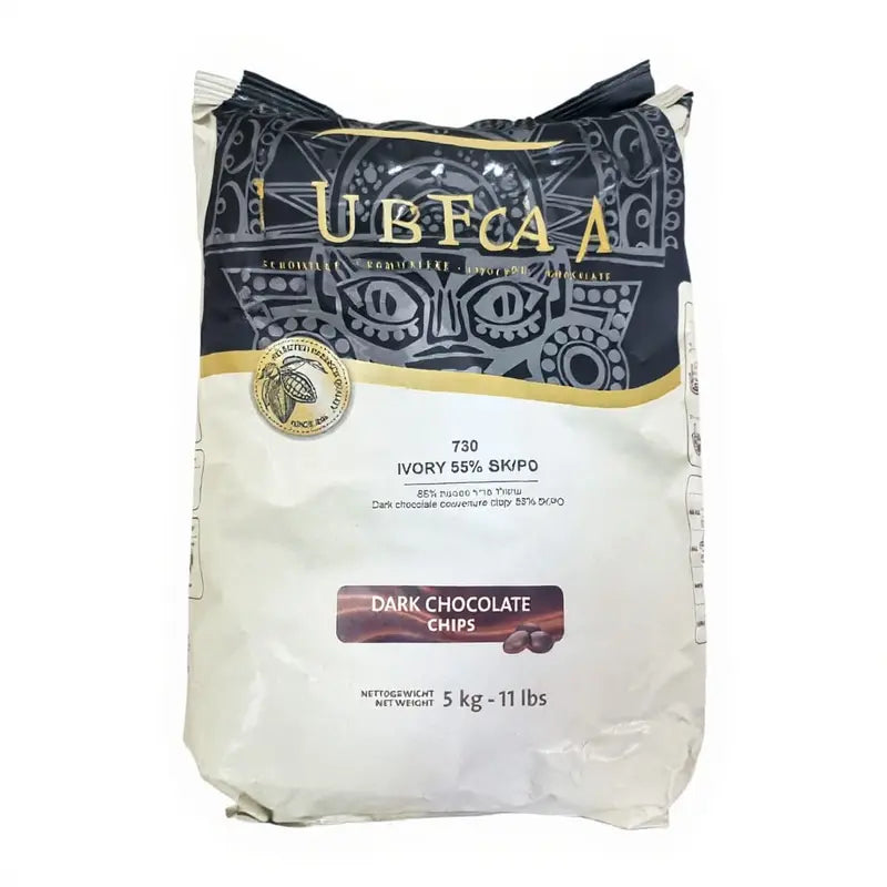 Lubeca Dark Fehmarn Chocolate Chip (55%) 5Kg