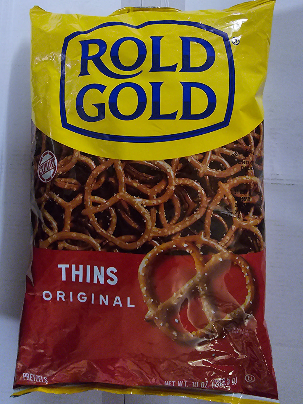 Rold Gold Classic Style Pretzel Thins Snack 10 OZ (283.5g)